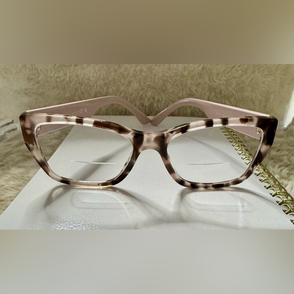 Prada eyeglass frames in orchid tortoise. Gently and rarely used. +Case/cloth - Picture 5 of 16